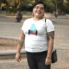plus size womens short sleeve shirt - american flag, soldiers and statue of liberty - american pride